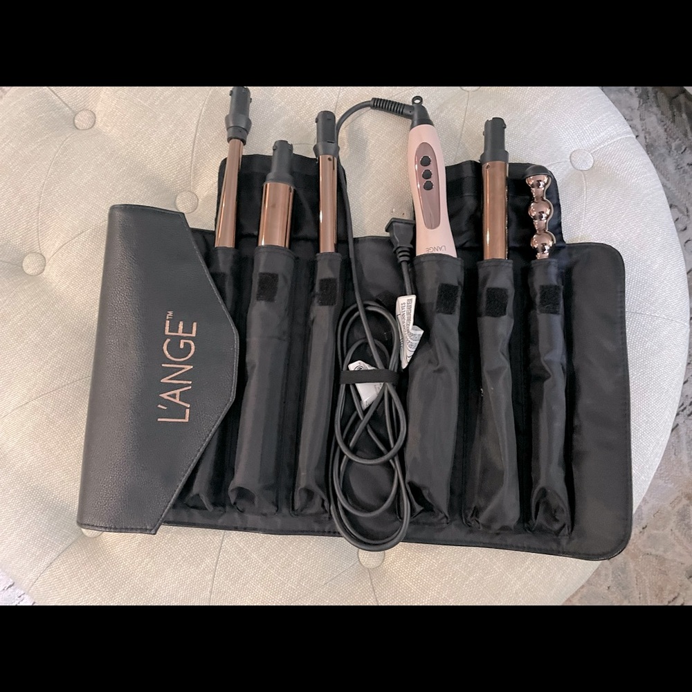 Lange 5 piece curling set